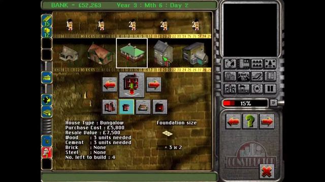 Constructor (PC, 1997) Gameplay смотреть онлайн