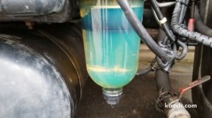 Установка фильтра грубой очистки на MAN TGA 18t-41t 12.8d Common Rail, D2876LF12