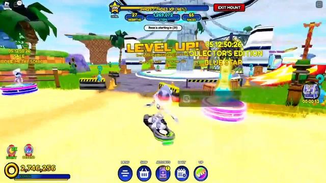 ? ВОЛШЕБНЫЙ КОВЕР! 3 Новых ХОВЕРБОРДА и НОВЫЕ ПЕТЫ в Sonic Speed Simulator в Роблоксе! смотреть онлайн
