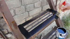 Лакра грунт-эмаль с молотковым эффектом.