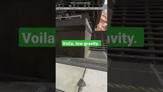 new firing range glitch - low gravity #apex смотреть онлайн