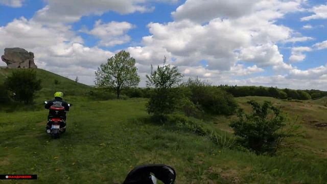 🇺🇦Дорога в село Підкамінь,на скутерах... смотреть онлайн