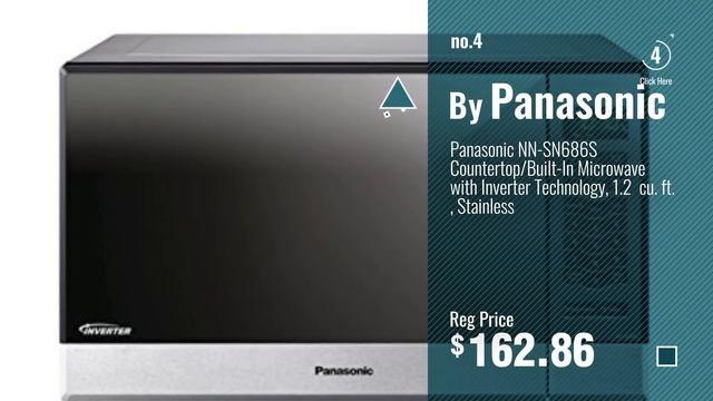 Top 10 Panasonic Microwave Ovens [2018]: Panasonic NN-SU696S Countertop Microwave Oven with Genius смотреть онлайн