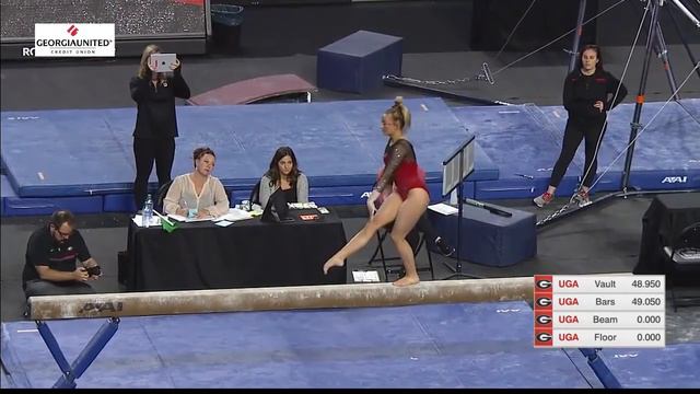 Katie Finnegan Beam 2021 Georgia First Look 9.800 смотреть онлайн