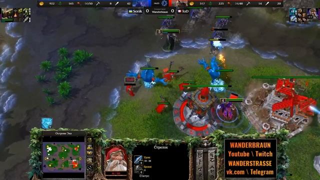 НЕОБЫЧНЫЙ ИГРОК: безумный раш. Sonik (NE) vs ToD (HUM) [Warcraft 3 Reforged] смотреть онлайн