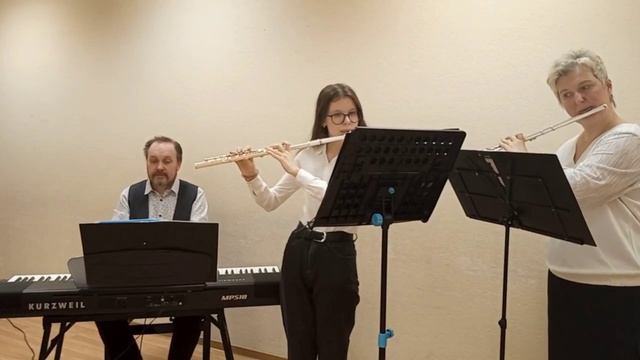 Еремеева Марина, Вертяшкина Юлия Викторовна. ,,Попурри на темы рождественских песен”