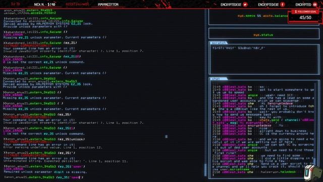 Hackmud! | SUPER NERD! HACKERMAN!