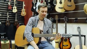 Обзор акустической гитары Baton Rouge L1C/D. Отличная гитара для начинающих