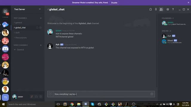 MTA-Discord Integration смотреть онлайн