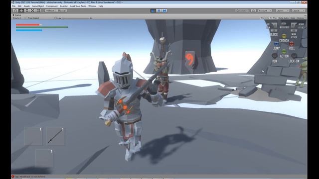Silhouette of ScaryWorld - Tech demo смотреть онлайн