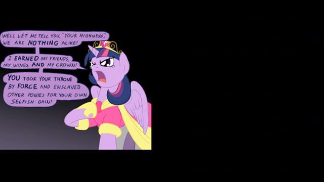 MLP Comic Dub - A Somber Meeting смотреть онлайн