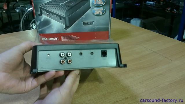 Усилитель Pioneer GM-D8601 смотреть онлайн