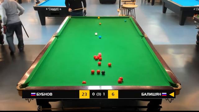 Бубнов - Балишян. Суперфинал Первенства ЛЛБ Москвы по снукеру 2019 смотреть онлайн