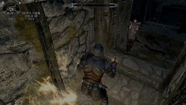 SKYRIM SE　JIJIProject　#2-13　個人レベルテスト（奈美ちゃん）　体力7.5倍のジャイアント戦を含みます。 смотреть онлайн