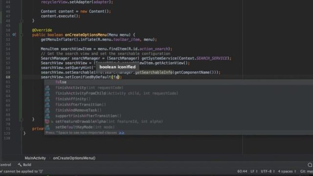 SearchView in ToolBar with RecyclerView and Jsoup | Android Studio смотреть онлайн