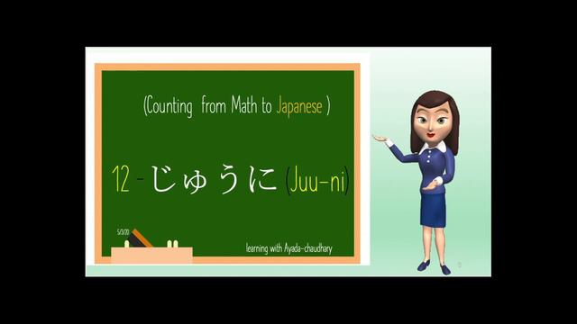 Learn Japanese Numbers 1 To 20  | Counting In Japanese | Ichi Ni San Yon
