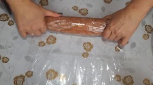 КУРИНАЯ КОЛБАСА В РУКАВЕ.