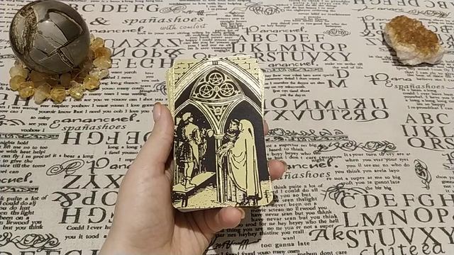 Черное на золоте. Таро Уэйта. Обзор + Совет карт. смотреть онлайн