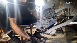 замена подшипника передней ступицы ниссан х трейл .. nissan x trail #подвеска #ходовая #ремонтавто