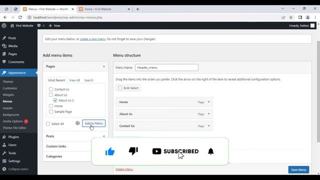How to Create Child Pages / Sub Pages in WordPress | Learn WordPress @codingwithhafeez смотреть онлайн
