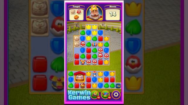 Royal Match Level 1899 - Super Hard Level - No Boosters Gameplay смотреть онлайн