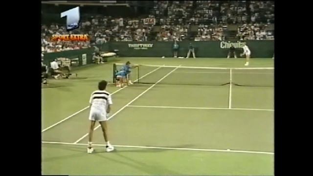 Boris Becker Vs Brad Gilbert 1989 Cincinnati 4/5