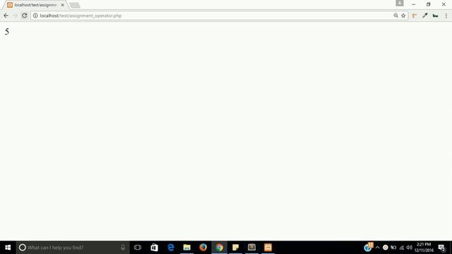 Assignment operator in php | advance assignment operator | Learn php step by step смотреть онлайн