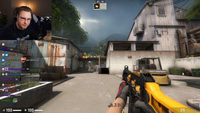 ohnePixel checking a Dreamhack 2014 sticker craft inventory смотреть онлайн