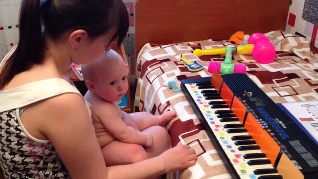 Нота РЕ и песенка 