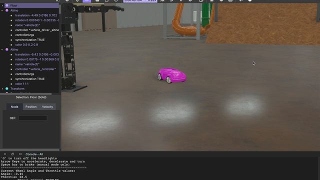 Altino Robot with Autopilot and Manual Mode using Python Controller смотреть онлайн