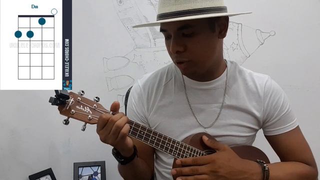 Count on me- Bruno mars -Easy beginner ukulele tutorial смотреть онлайн