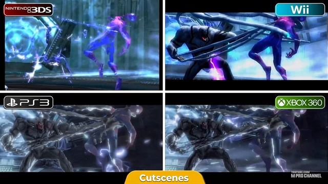 Spider Man Edge of Time | DS vs 3DS vs Wii vs PS3 vs Xbox 360 | Graphics Comparison смотреть онлайн