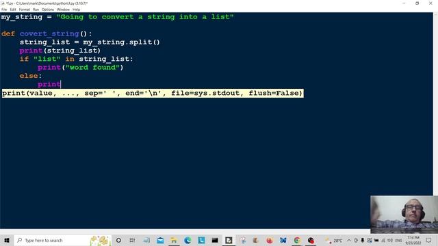 How To Convert A String Into A List In Python 2022 смотреть онлайн
