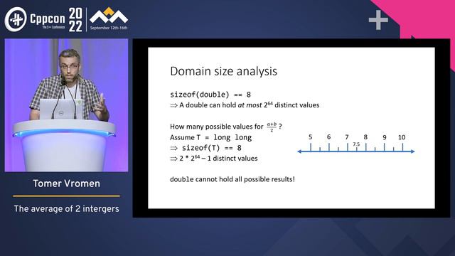 Lightning Talk_ Finding the Average of 2 Integers - Tomer Vromen - CppCon 2022 смотреть онлайн