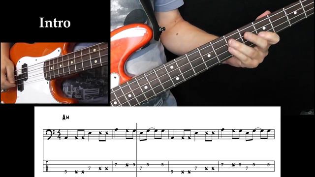Grease - You're The One That I Want (Bass Cover with tabs in video) смотреть онлайн