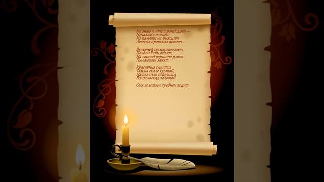 Die Lorelei (Лорелея), Г.Гейне - перевод с немецкого смотреть онлайн