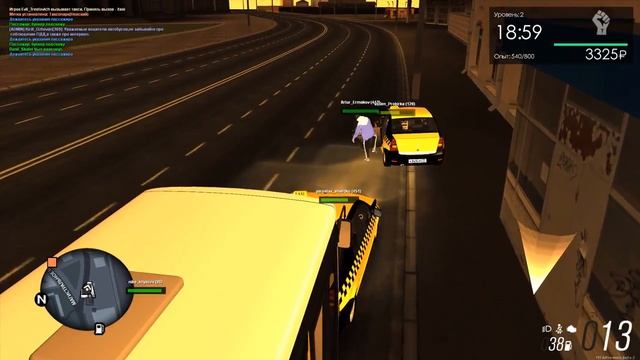 МТА Province RP — БУДНИ В ТАКСИ. смотреть онлайн