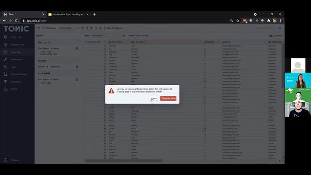Mockaroo & Tonic: a Conversation with the Founders on Creating Fake Data, May 25, 2021 смотреть онлайн