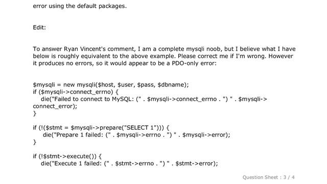 MySQL : What is causing PDO error Cannot execute queries while other unbuffered queries are active? смотреть онлайн