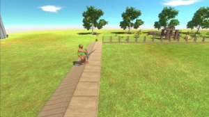 Colossal Ancient Human VS Zilla Carnivore Dinosaur - Animal Revolt Battle Simulator