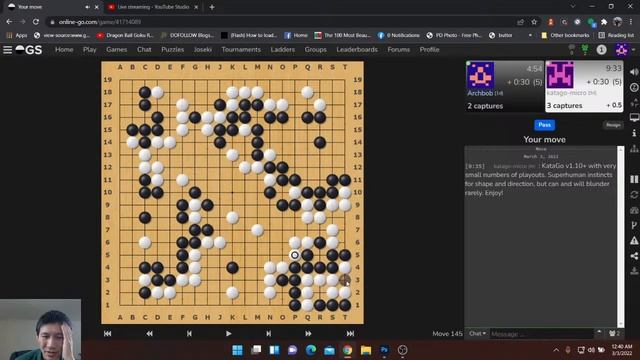 KataGo Micro Games, can I beat the AI at 6 handicap? смотреть онлайн