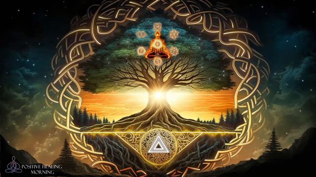 Все 7 чакр. Частоты сольфеджио. Древо жизни. Аура. Очищение чакр.