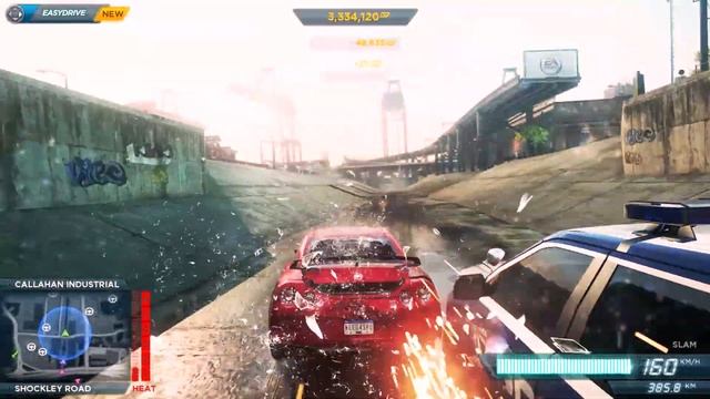 NFS Most Wanted | Police Chase Max Heat Level Busted | Nissan GTR vs Police смотреть онлайн