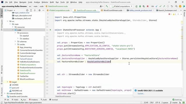 Rajouter et utiliser un state Store dans une application Kafka Streams смотреть онлайн