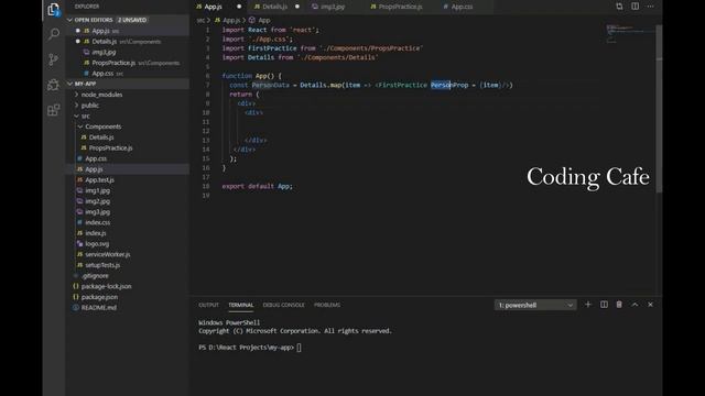 Arrow Function in React Js - Map Function in React Js - React Tutorial for Beginners 2020 - React.J смотреть онлайн
