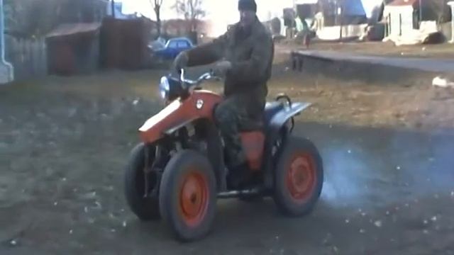 квадроцыкл с двигателем от юпитера смотреть онлайн