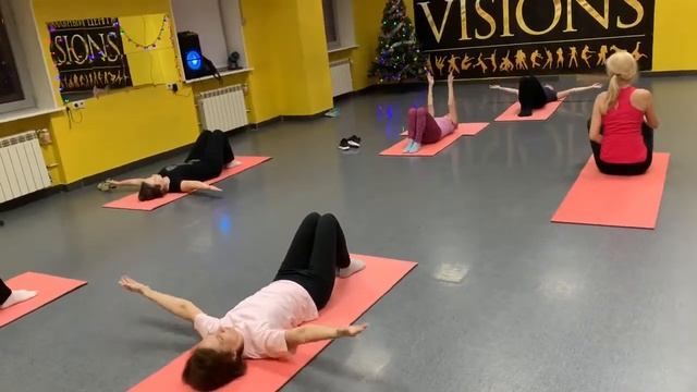 Школа Танцев «VISIONS» - Пилатес смотреть онлайн