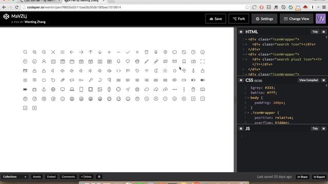 CSS Icon Tutorial 3 - Draw Eye Icon with Pure Css смотреть онлайн