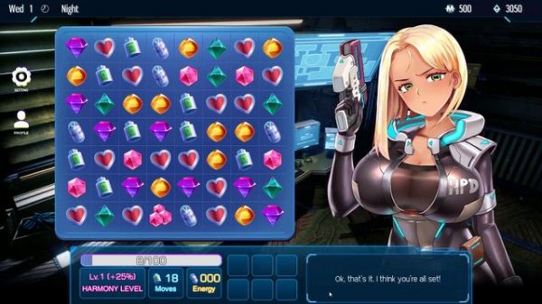 Cyber Crush 2069 Gameplay part 1