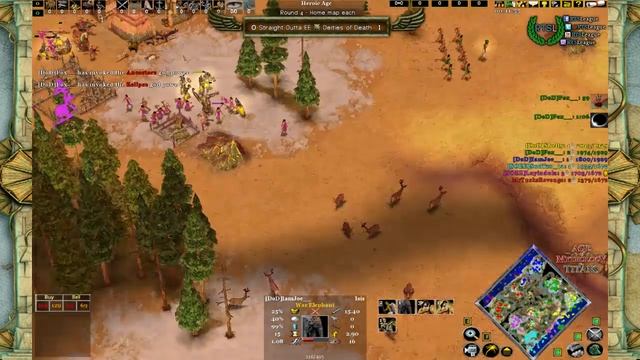 AoT S30, D1, R4 - SOEE vs. DoD, Game 2 - Age of Mythology: The Titans Clan League, Season 30 смотреть онлайн